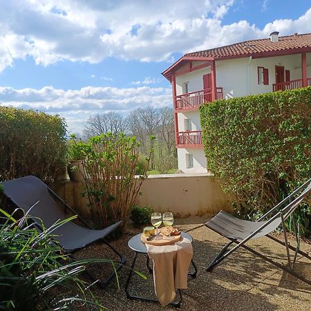 T1 Bis Avec Piscine Vue Golf Et Montagnes Arcangues Exterior foto