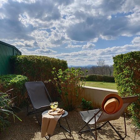 T1 Bis Avec Piscine Vue Golf Et Montagnes Arcangues Exterior foto