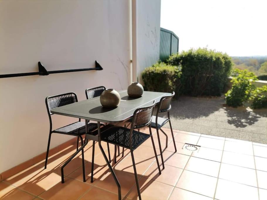 T1 Bis Avec Piscine Vue Golf Et Montagnes Arcangues Exterior foto