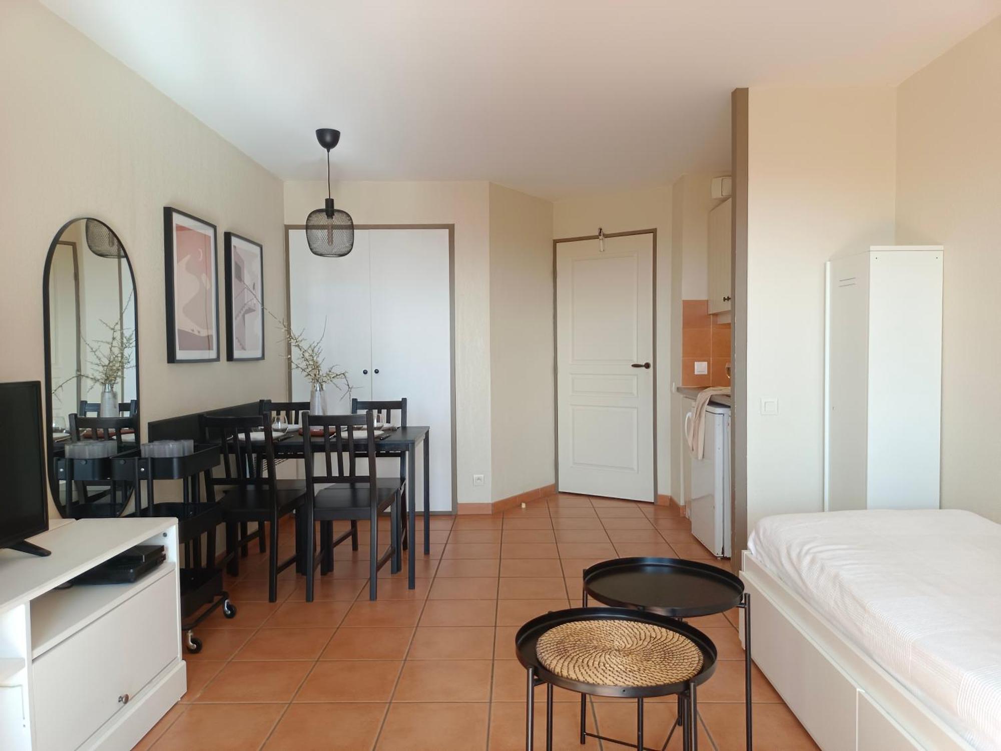 T1 Bis Avec Piscine Vue Golf Et Montagnes Arcangues Exterior foto