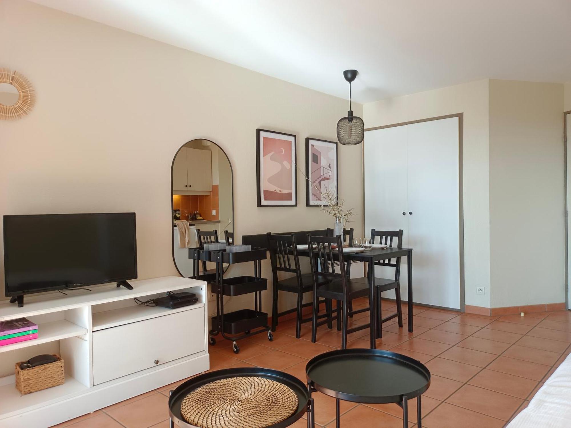 T1 Bis Avec Piscine Vue Golf Et Montagnes Arcangues Exterior foto